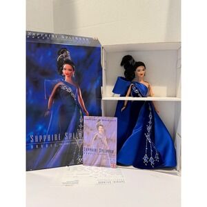 Sapphire Splendor Barbie The Jewel Essence Collection by Bob Mackie 1996